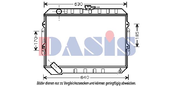 AKS DASIS Radiators, Motora dzesēšanas sistēma 510046N